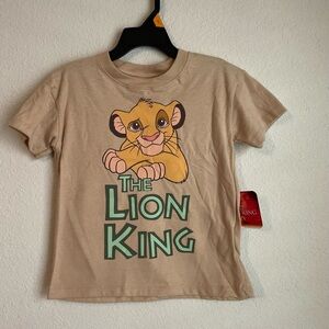 Disney Tan The Lion King Kids T-Shirt size 4T-NWT